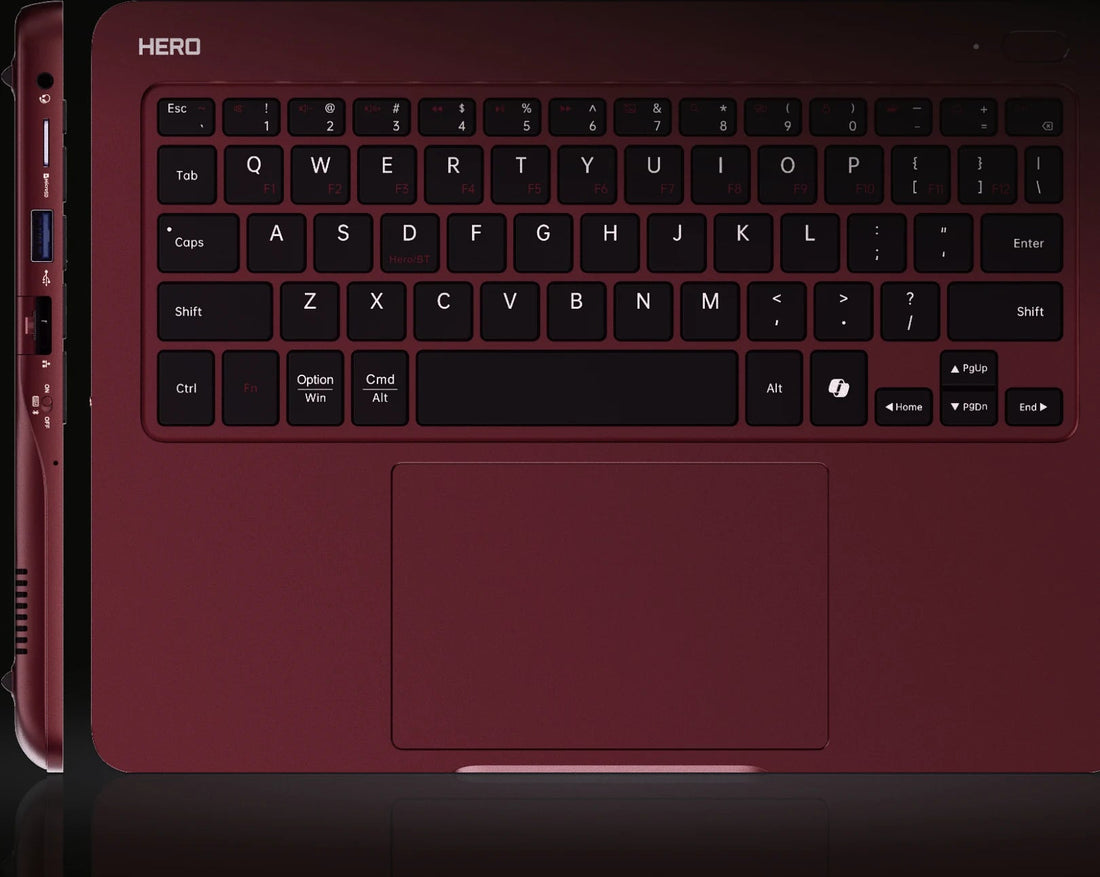 The Hero Keyboard, a complete Windows 11 PC built into a keyboard
