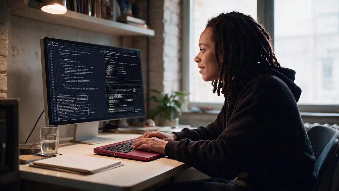 Hero used as a desktop PC with a monitor